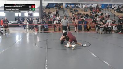 165 lbs Quarterfinal - Grant MacKay, Gannon vs Anthony Lawrence, East Stroudsburg