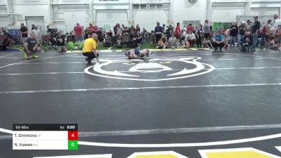 50-B lbs Consi Of 16 #2 - Ty Simmons, MI vs Nolan Hawes, WV