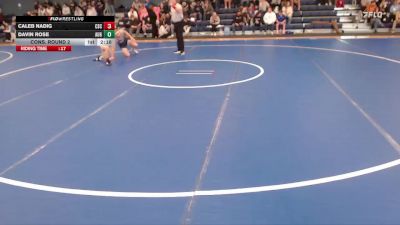 149 lbs Cons. Round 2 - Caleb Nadig, Chadron State vs Davin Rose, Augustana (SD)