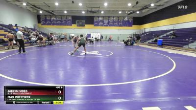 190 lbs Round 3 - Max Wiezorek, Central Illinois Academy Of Wr vs Jaelyn Sides, Blue Valley Southwest