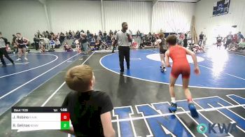 80 lbs Semifinal - Jai Robins, R.A.W. vs Bryson Gelinas, Believe To Achieve WC