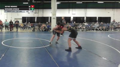 165 lbs Consi Of 32 #2 - Keyno Mendez, OH vs McKaden Speece, PA