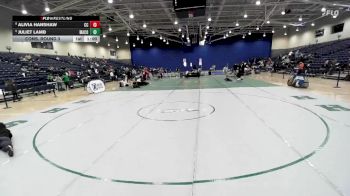 100 lbs Cons. Round 3 - Juliet Lamb, Madison County vs Alivia Hanshaw, Carroll County