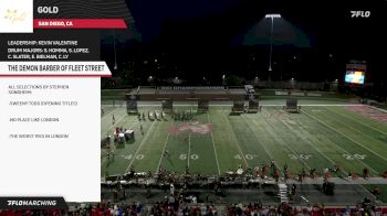 GOLD ""THE DEMON BARBER OF FLEET STREET"" High Cam at 2025 DCI Open Class World Championship