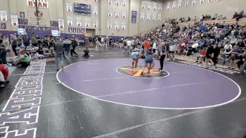 215 lbs Cons. Semi - Tyre Brown, Chattanoogan Christian vs Pete Laxton, Soddy Daisy