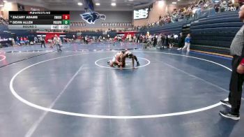 215 lbs Round 2 - Zacary Adams, El Paso Eastwood vs Devin Allen, Prosper
