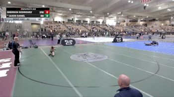 80 lbs Cons. Semi - Jaxon Daniel, Rabbit Wrestling Club vs Emerson Rodriguez, Buckhorn Youth Wrestling Club