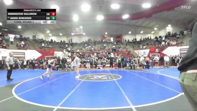 106 lbs Cons. Round 3 - Aiden Edwards, Carroll High School vs Remington Waldron, Lakeland