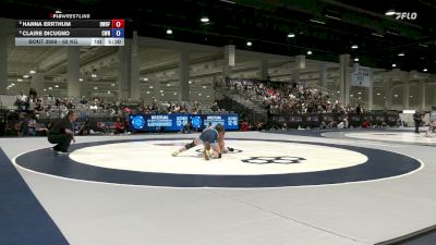 62 kg 5th Place Match - Hanna Errthum, USOPTC Women's Resident Freestyle Program vs Claire DiCugno, Cardinal WC/Nyac