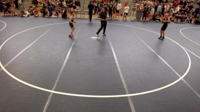 82 lbs Cons. Round 3 - Jace Cross, IA vs Gionni Zapf, IL