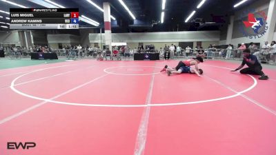 140 lbs 2nd Place - Luis Miguel, Labyrinth Wrestling Club vs Andrew Kamins, Vici Wrestling Club