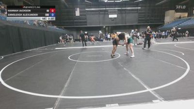 160 lbs Champ. Round 1 - Annsleigh Alexander, Central Methodist University vs Hannah Jackson, Ottawa University