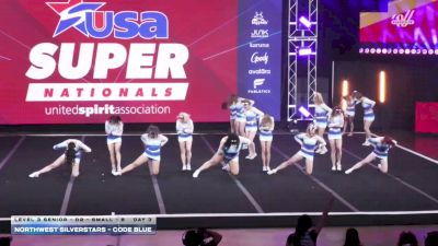 Northwest Silverstars - Code Blue [2026 L3 Senior - D2 - Small - B Day 3] 2026 USA All Star Super Nationals