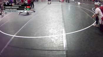 65 lbs Cons. Round 4 - Conner Anderson, Boone Central vs Jaxin Holloway, Pender Kid Dragon