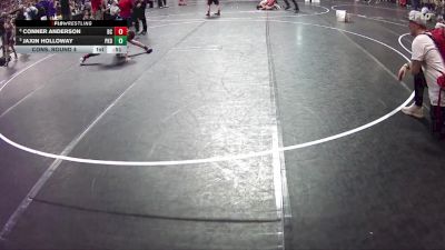 65 lbs Cons. Round 4 - Conner Anderson, Boone Central vs Jaxin Holloway, Pender Kid Dragon