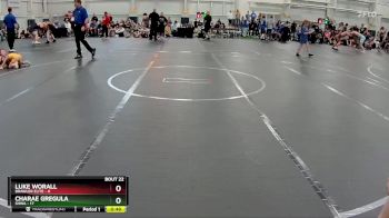 52 lbs Round 6 (8 Team) - Charae Gregula, SHWA vs Luke Worall, Brawler Elite