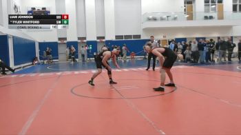 175 lbs Cons. Round 4 - Liam Johnson, Goochland vs Tyler Whitford, St Joseph Metuchen