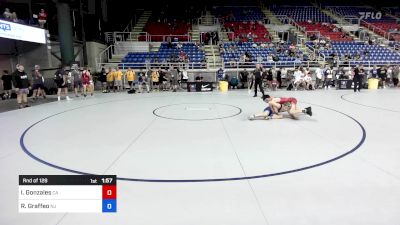 120 lbs Rnd Of 128 - Isaiah Gonzales, CA vs Rocco Graffeo, NJ