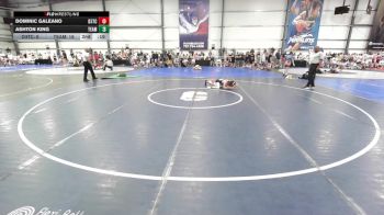 100 lbs Rr Rnd 1 - Cutter Perryman, D3 Training Center vs Jett Hines, Team Barracuda MS