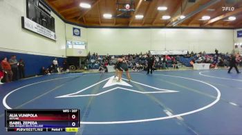 207 lbs Cons. Semi - Alia Vunipola, Skyline vs Isabel Zepeda, San Joaquin Delta College