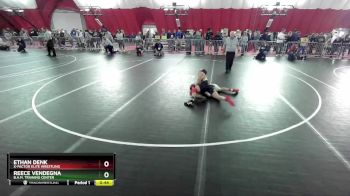 97 lbs Quarterfinal - Ethan Denk, X-Factor Elite Wrestling vs Reece Vendegna, B.A.M. Training Center