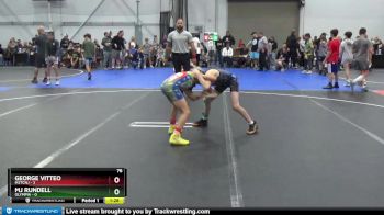 76 lbs Round 1 (6 Team) - George Vitteo, M2TCNJ vs MJ Rundell, Olympia