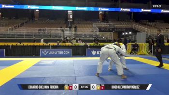 Hugo Alejandro Vazquez vs Eduardo Coelho S. Pereira 2025 Pan Jiu Jitsu IBJJF Championship