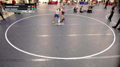 14U - 120 lbs 5th Place Match - Easton Martin, Centennial Youth Wrestling vs Henry Norman, Scoring Edge Wrestling Center