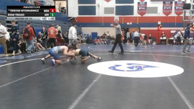 152 lbs Round Of 16 - Tristan Wtorkiewicz, Mount Pleasant vs Evan Tirado, Hopewell