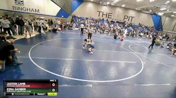 69 lbs Semifinal - Ezra Gamber, Shootbox Wrestling Club vs Jaxton Lamb, Cougars Wrestling Club