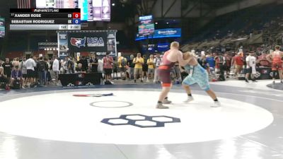 285 lbs Champ. Rd Of 128 - Xander Rose, Colorado vs Sebastian Rodriguez, Oklahoma