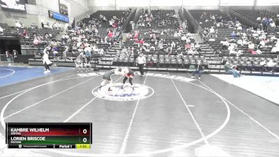 4A 155 lbs Cons. Round 2 - Lorien Briscoe, Payson vs Kambre Wilhelm, Uintah