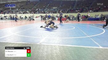 84 lbs Consolation - Bostik Marple, Tuttle vs Jericho Burkart, Coweta