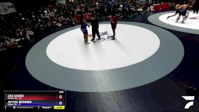 235 lbs Round 1 (16 Team) - Jax Saeed, MDWA-FR vs Avyon Bonner, NAWA-FR