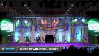 Cheer UP Athletics - Wicked [2022 L3 Senior - D2 Day 2] 2022 Mardi Gras New Orleans Grand Nationals DI/DII