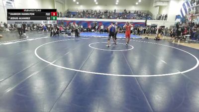 165 lbs Semifinal - Jesus Alvarez, Caldwell vs Damion Hamilton, Post Falls