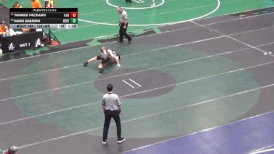124 lbs Round Of 64 - Tanner Packard, Fairfield vs Nash Salmon, Grove City