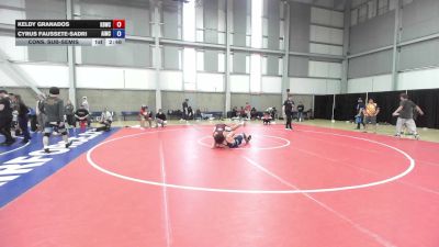 165 lbs Cons. Sub-semis - Keldy Granados, Kennewick - Braves Wrestling Club vs Cyrus Faussete-Sadri, Askeo International Mat Club