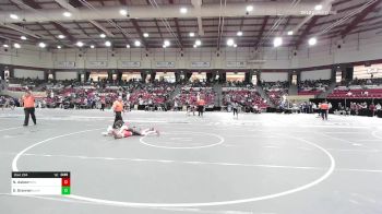 132 lbs Consi Of 16 #1 - Nate Askew, Baylor School vs Sebastian Grannen, St. John's School