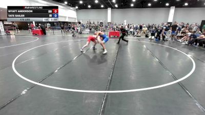 175 lbs Wyatt Anderson, South Dakota Blue vs Tate Sailer, Team North Dakota