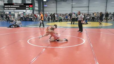 72 lbs Round 3 - 12:00pm Friday - Billy Roberts, Minnesota Funky Singlets vs Griffin Rodriguez, Gotcha