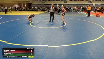 125 lbs Cons. Round 2 - Alex Ogle, HLWW vs Blake Virnig, Pierz