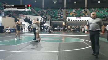 5A 165 lbs Quarterfinal - Gavin Edwards, Corner vs Ian Walker, East Limestone