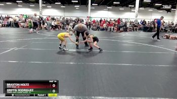 56 lbs Round 1 (8 Team) - Braxton Holtz, Ohio Gold vs Griffin Rodriguez, Terps East Coast Elite