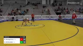 85 lbs Prelims - Mikhail Montgomery, Perry Wrestling Club vs Hayden Strittmatter, Young Guns Blue