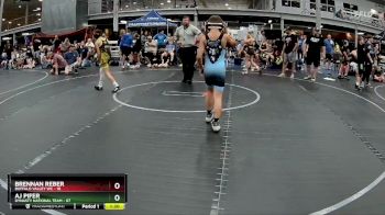 88 lbs Round 7 (8 Team) - Brennan Reber, Buffalo Valley WC vs AJ Pifer, Dynasty National Team