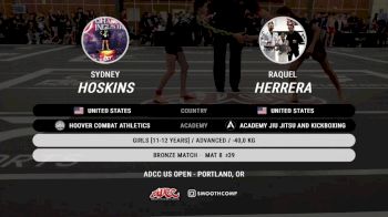 Sydney Hoskins vs Raquel Herrera 2025 ADCC Portland Open