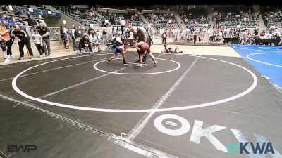 66 lbs Semifinal - Silvie Rodanski, Cleveland Takedown vs Barrett Kennell, Tiger Trained Wrestling