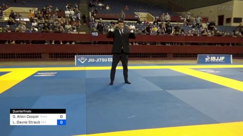 Dane Allen Cooper vs Logan Dayne Straub 2024 Pan IBJJF Jiu-Jitsu No-Gi Championship