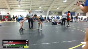 108 lbs Round 4 (6 Team) - Ryder LeChance, Smittys Barn vs Tommy Aiello, BlueWave 1